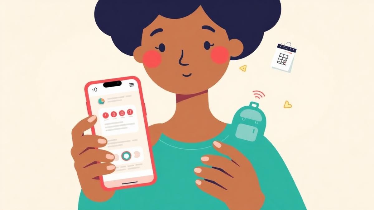 Parent managing a busy class WhatsApp group chat with clear Sababa-chat message summaries